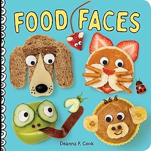 Bild des Verkufers fr Food Faces: A Board Book zum Verkauf von moluna