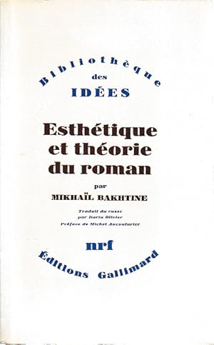 Bild des Verkufers fr Esthtique et thorie du roman, zum Verkauf von L'Odeur du Book