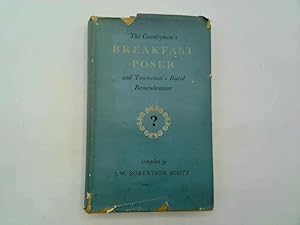 Image du vendeur pour The Countryman's Breakfast Poser and Townsman's Rural Remembrancer. mis en vente par Goldstone Rare Books