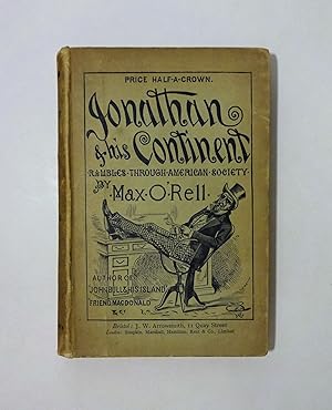 Seller image for Jonathan and His Continent - Rambles Through American Society for sale by CraigsClassics