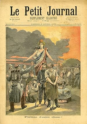 "LE PETIT JOURNAL N°124 du 8/4/1893" PARLONS D'AUTRE CHOSE ! / LA PRISON D'ÉTAMPES