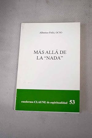 Imagen del vendedor de Ms all de la "nada" a la venta por Alcan Libros