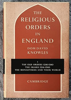 Immagine del venditore per The Religious Orders in England: I venduto da Trouve Books