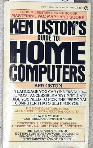 Imagen del vendedor de Ken Uston's Guide to Home Computers a la venta por Drew