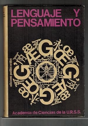 Seller image for Lenguaje y pensamiento. Traduccin directa del ruso por Augusto Vidal Roget. for sale by La Librera, Iberoamerikan. Buchhandlung