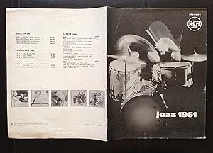JAZZ 1961 - (RCA FRENCH JAZZ RECORD ALBUM CATALOG)