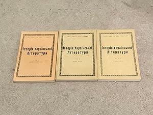 History of Ukrainian Literature (Three Volumes)