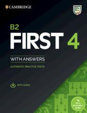 Immagine del venditore per B2 First 4 Student\ s Book with Answers with Audio with Resource Bank: Authentic Practice Tests venduto da moluna