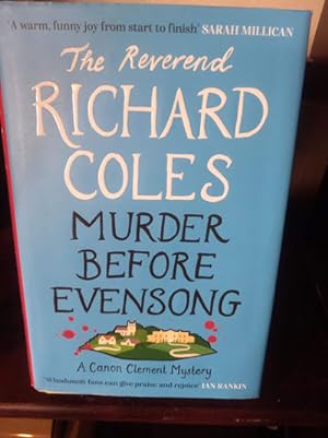 Seller image for Murder Before Evensong for sale by Stone Soup Books Inc