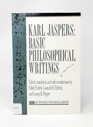 Seller image for Karl Jaspers: Basic Philosophical Writings for sale by Underground Books, ABAA