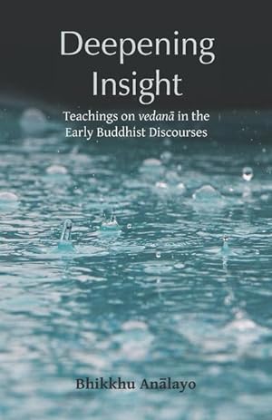 Bild des Verkufers fr Deepening Insight: Teachings on vedan&#257 in the Early Buddhist Discourses zum Verkauf von moluna