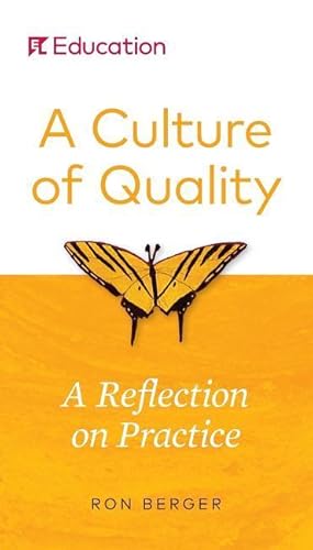 Bild des Verkufers fr A Culture of Quality: A Reflection on Practice zum Verkauf von moluna