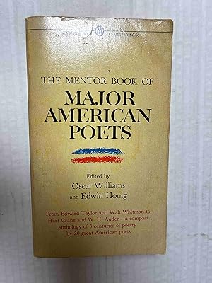 Image du vendeur pour Major American Poets, The Mentor Book of mis en vente par Jake's Place Books