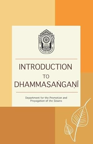 Bild des Verkufers fr Introduction to Dhammasa&#7749ga&#7751&#299 zum Verkauf von moluna