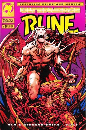 Imagen del vendedor de Rune: Vol 1 #6 - December 1994 a la venta por bbs