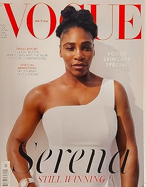 Bild des Verkufers fr Vogue Magazine - November 2020 - Serena Williams Cover zum Verkauf von Mister-Seekers Bookstore