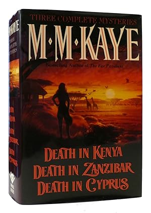 Seller image for THREE COMPLETE MYSTERIES Death in Kenya, Death in Zanzibar, And, Death in Cyprus for sale by Rare Book Cellar