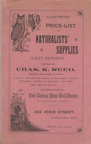 Illustrated Price List of Naturalists' Supplies and Books, for Sale by Chas. K. Reed
