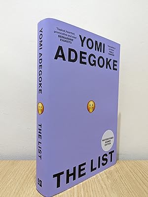 Imagen del vendedor de The List (Signed First Edition) a la venta por Fialta Books