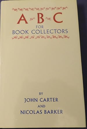 Imagen del vendedor de A B C FOR BOOK COLLECTORS a la venta por Wilson Book Research
