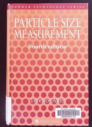 Bild des Verkufers fr Particle size measurement. zum Verkauf von Antiquariat Bookfarm