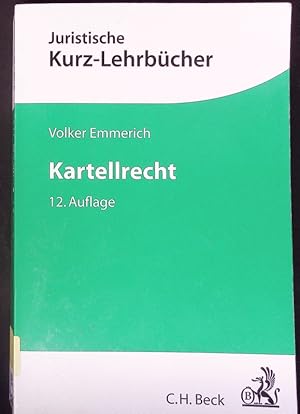 Imagen del vendedor de Kartellrecht. Ein Studienbuch. a la venta por Antiquariat Bookfarm