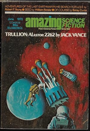 Bild des Verkufers fr AMAZING Science Fiction: June 1973 ("Trullion - Alastor: 2262") zum Verkauf von Books from the Crypt