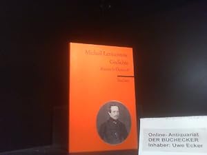 Gedichte : Russisch. Deutsch / Michail Lermontow ; übersetzt von Kay Borowsky und Rudolf Pollach ...