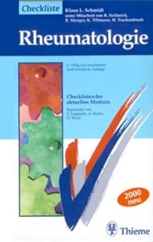 Seller image for Checklisten der aktuellen Medizin, Checkliste Rheumatologie for sale by Gerald Wollermann
