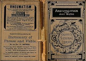 Seller image for Areopagitica. Letters on Education. Sonnets and Psalms. Cassell's National Library No 121 for sale by Barter Books Ltd