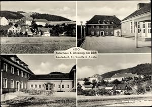 Bild des Verkufers fr Ansichtskarte / Postkarte Kaulsdorf an der Saale, HOG Kulturhaus X. Jahrestag der DDR zum Verkauf von akpool GmbH