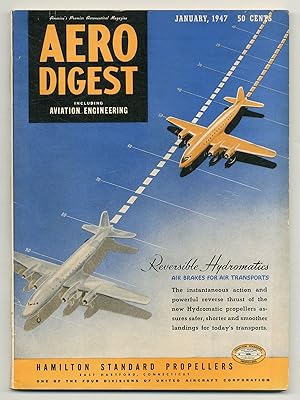 Seller image for Aero Digest: Including Aviation Engineering - Vol. 54, No. 1, January 1947 for sale by Between the Covers-Rare Books, Inc. ABAA