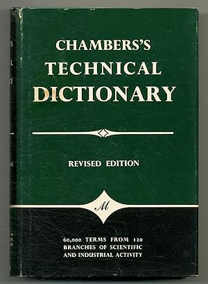 Imagen del vendedor de Chambers's Technical Dictionary. Third Edition Revised, with Supplement a la venta por Between the Covers-Rare Books, Inc. ABAA