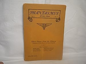 Seller image for Phantasmus. Vol. 1 No. 2. June 1924 for sale by curtis paul books, inc.