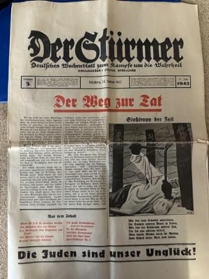 Der Stürmer - Deutsches Wochenblatt zum Kampfe um die Wahrheit