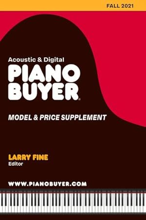 Bild des Verkufers fr Piano Buyer Model & Price Supplement / Fall 2021 zum Verkauf von moluna