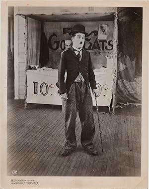 Bild des Verkufers fr The Circus (Original photograph of Charlie Chaplin from the 1959 rerelease of the 1928 silent film) zum Verkauf von Royal Books, Inc., ABAA