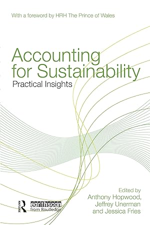Seller image for Accounting for Sustainability for sale by moluna