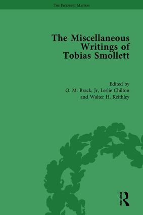 Bild des Verkufers fr The Miscellaneous Writings of Tobias Smollett zum Verkauf von moluna