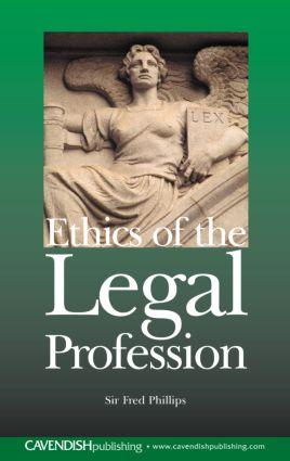 Seller image for Ethics of the Legal Profession for sale by moluna