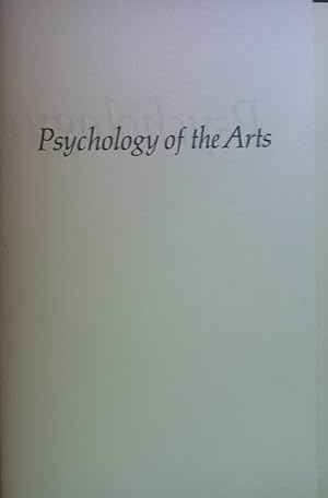 Immagine del venditore per Psychology of the Arts. venduto da books4less (Versandantiquariat Petra Gros GmbH & Co. KG)