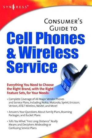Bild des Verkufers fr Consumers Guide to Cell Phones and Wireless Service Plans zum Verkauf von moluna