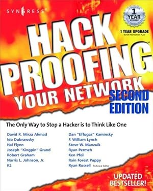 Bild des Verkufers fr Hack Proofing Your Network zum Verkauf von moluna