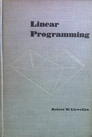 Seller image for Linear Programming. for sale by books4less (Versandantiquariat Petra Gros GmbH & Co. KG)