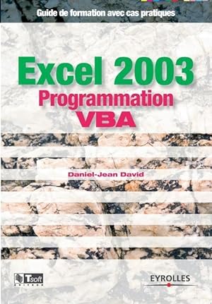 Image du vendeur pour Excel 2003 Programmation VBA mis en vente par moluna