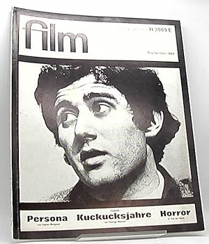 Bild des Verkufers fr FILM. Zeitschrift fr Film und Fernsehen September 1967 zum Verkauf von Antiquariat Unterberger