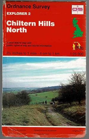 Chiltern Hills North 1:25000 Explorer Map 2