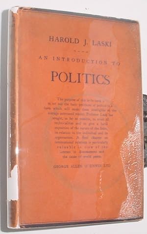 Immagine del venditore per An Introduction to Politics venduto da R Bryan Old Books