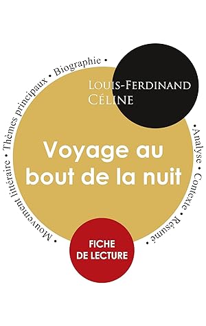 Seller image for Fiche de lecture Voyage au bout de la nuit (Etude integrale) for sale by moluna