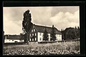 Bild des Verkufers fr Ansichtskarte Oepfershausen / Rhn, Blick zum Amonenhof zum Verkauf von Bartko-Reher